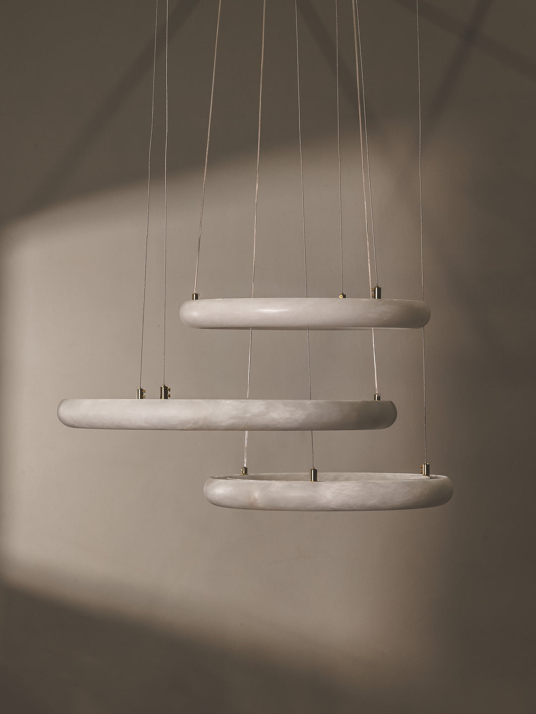 Orion Chandelier Large in Cloud