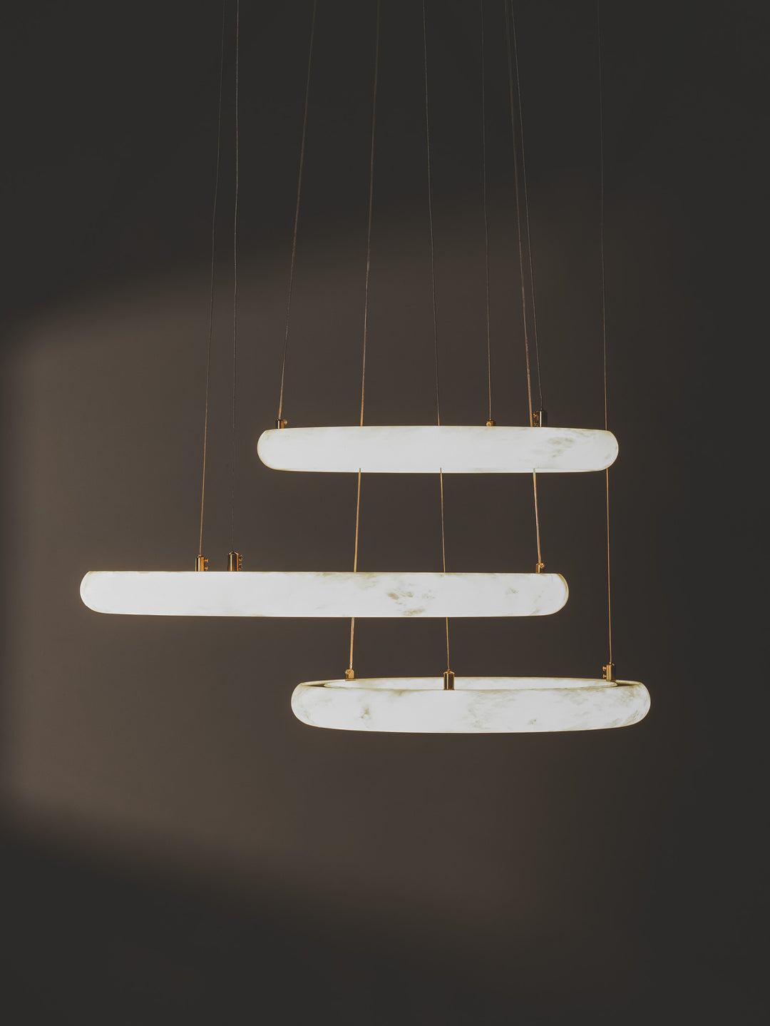 Orion Chandelier Large in Cloud