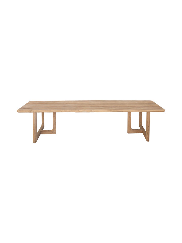 Osaka 12-Seater Teak Dining Table in Natura