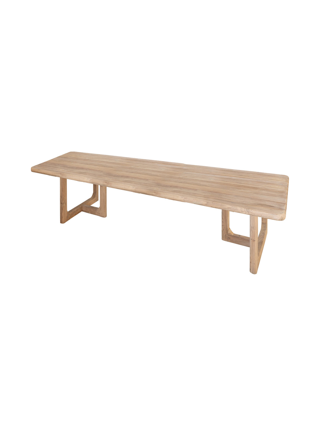 Osaka 12-Seater Teak Dining Table in Natura