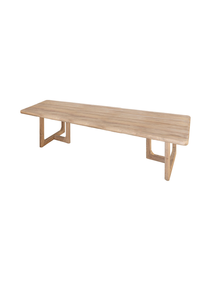 Osaka 12-Seater Teak Dining Table in Natura