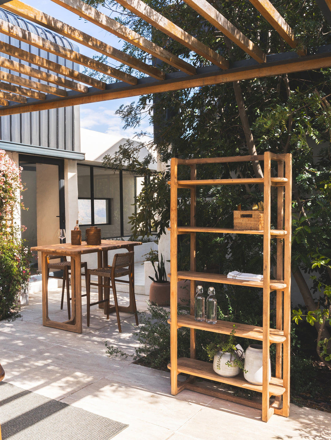 Osaka Teak Shelf in Natura