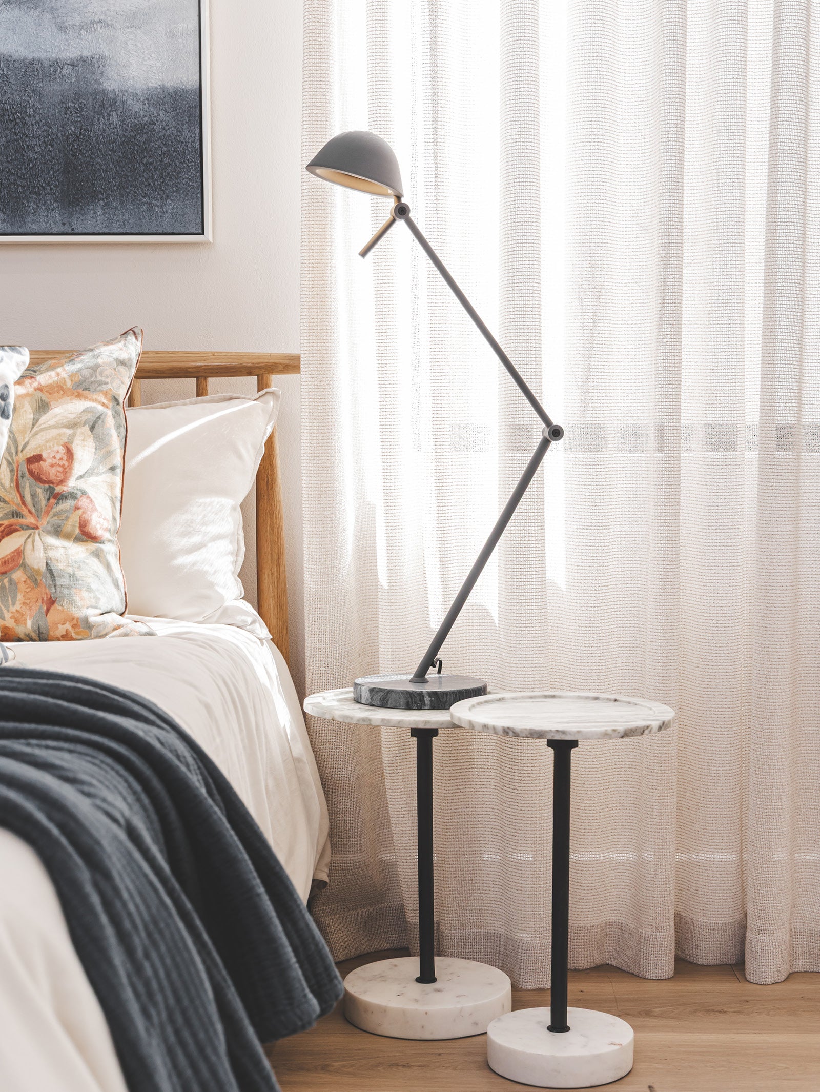 Oslo Marble Desk Lamp - Hertex Haus - Hertex Haus