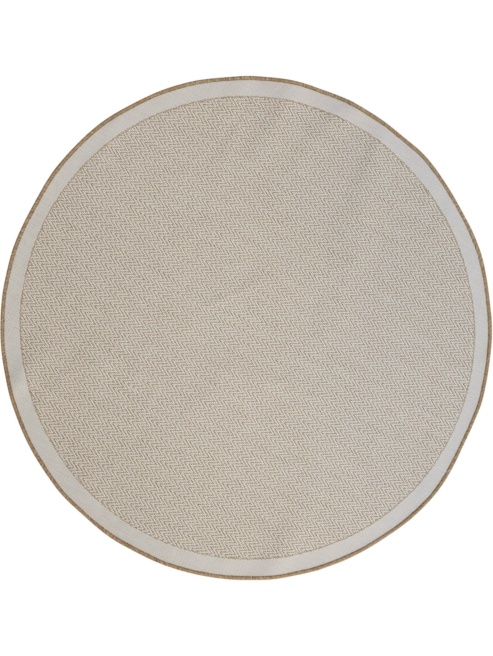 Outback Round Rug in Chai - Hertex Haus