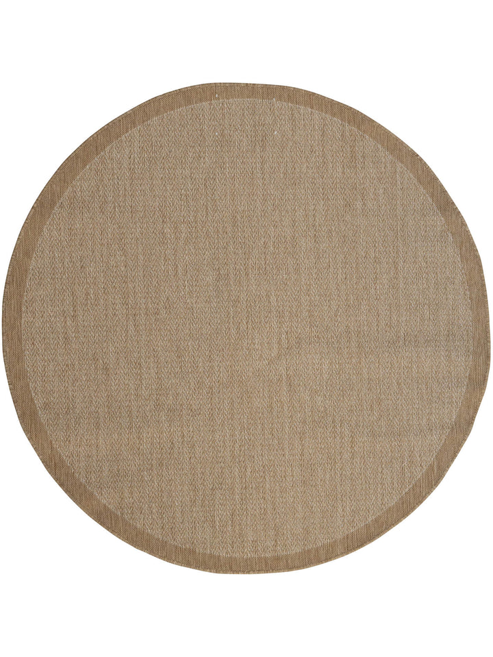 Outback Round Rug in Chai
