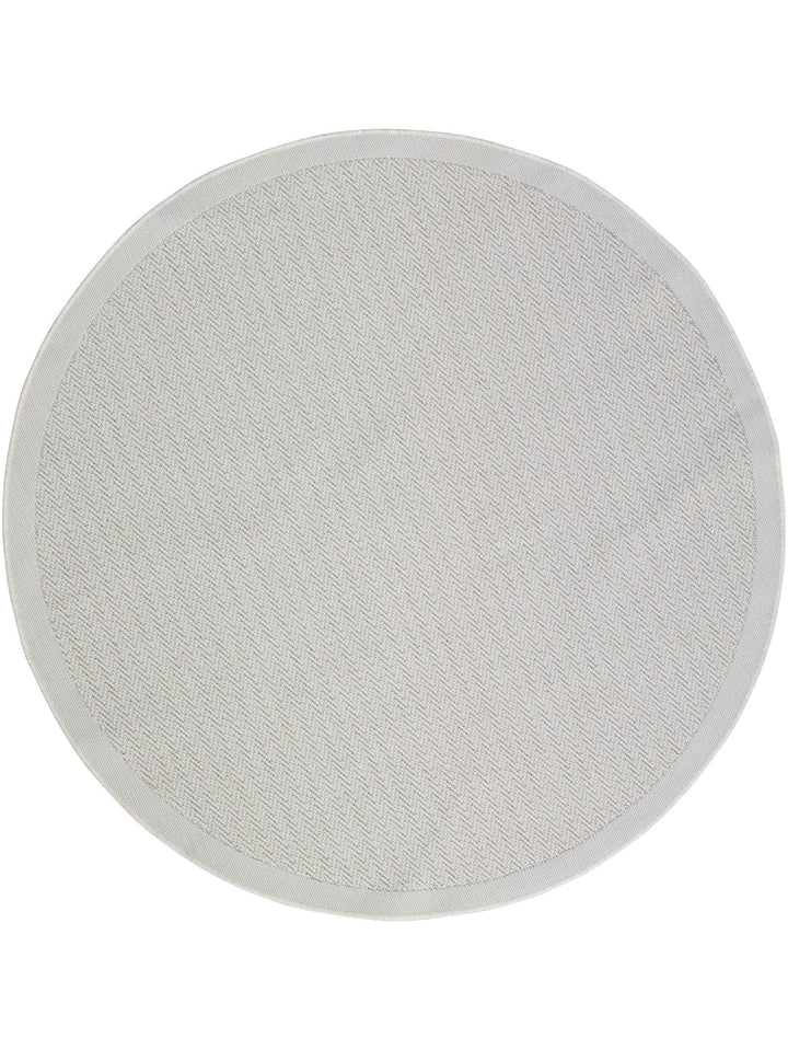 Outback Round Rug in Creme
