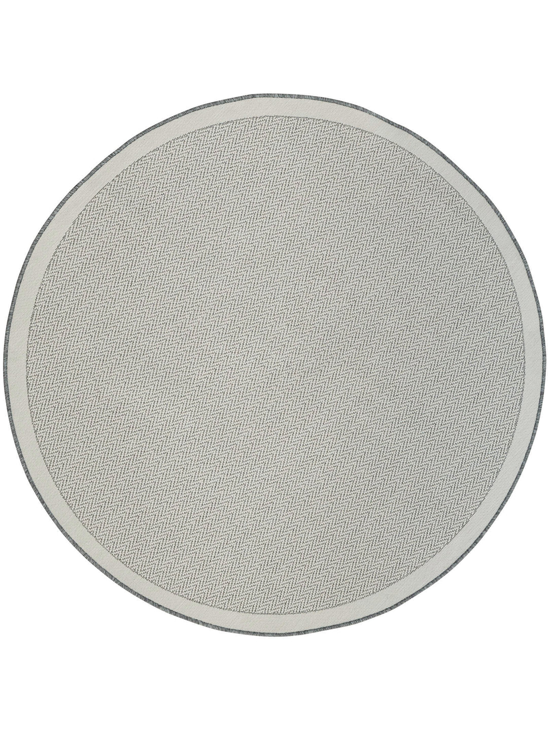 Outback Round Rug in Earl Grey