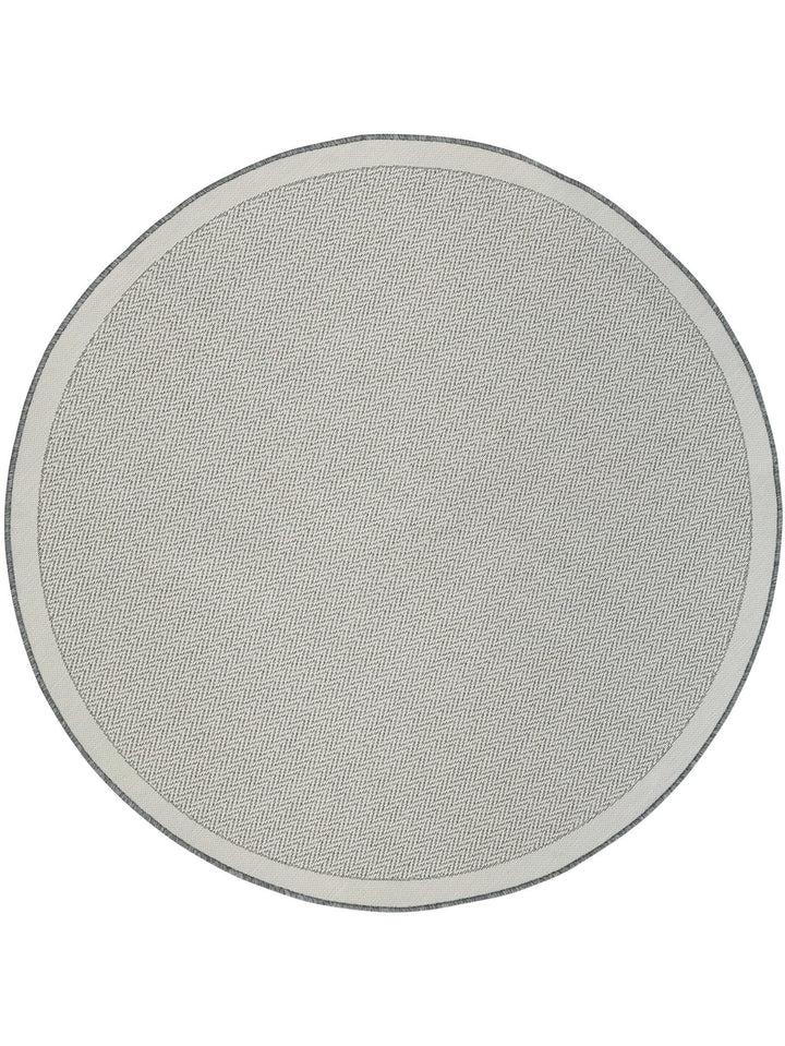 Outback Round Rug in Earl Grey