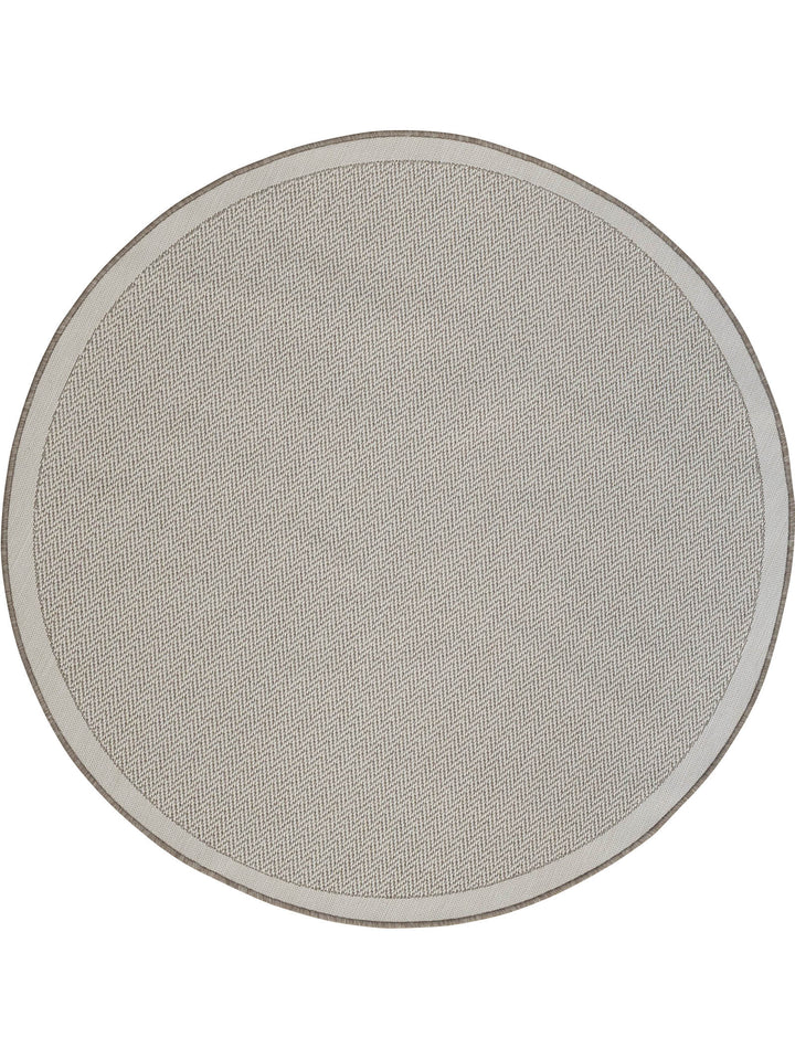 Outback Round Rug in Latte