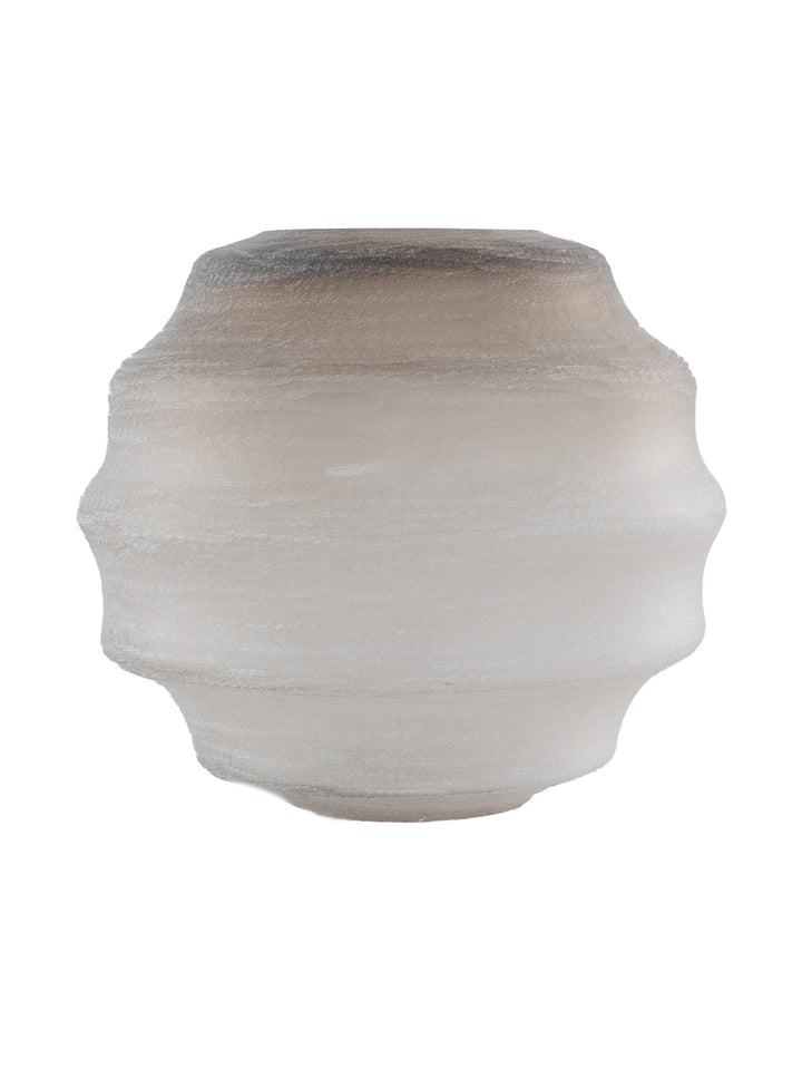 Oyster Vase in Driftwood