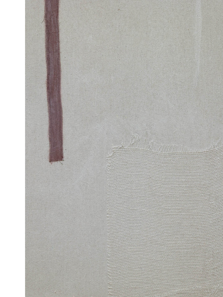 Parchment Trace Wall Art in Bone