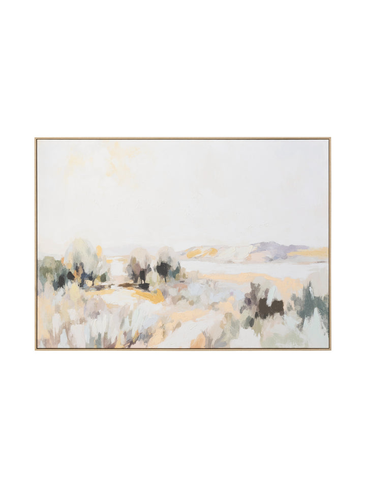 Pastel Vista Wall Art in Blush