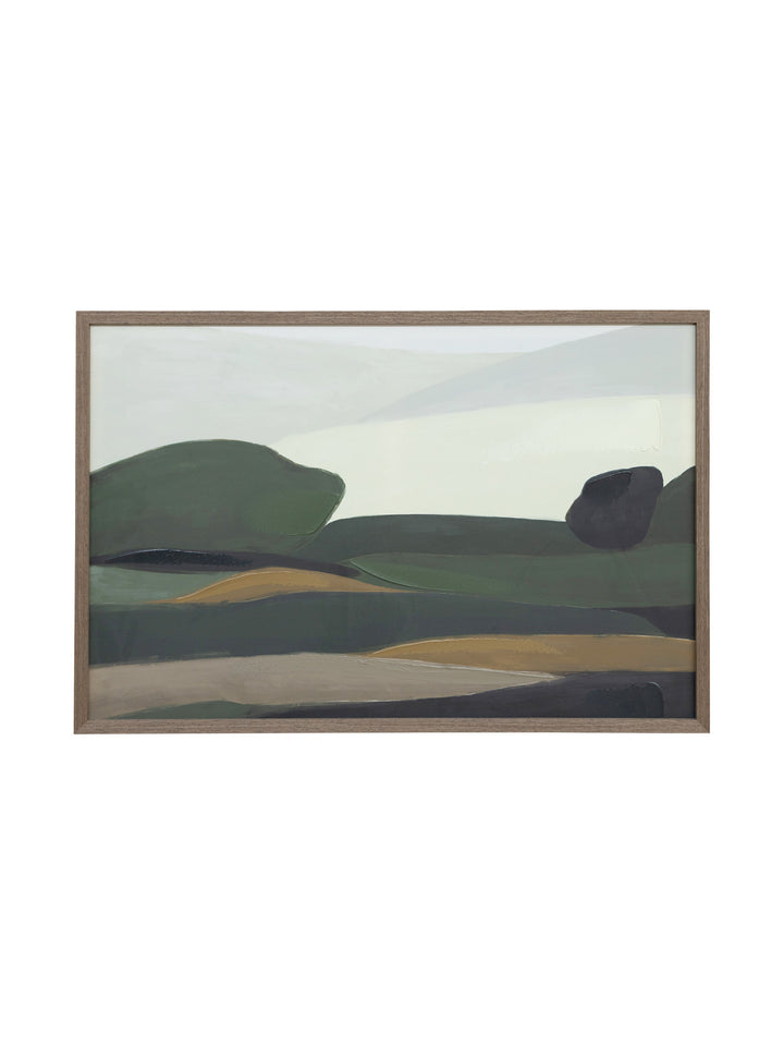 Pasture Plains Wall Art in Verdant