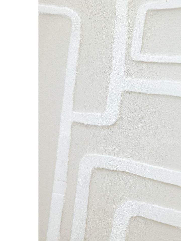 Paths Unwind 3D Wall Art Set of 2 in Alabaster