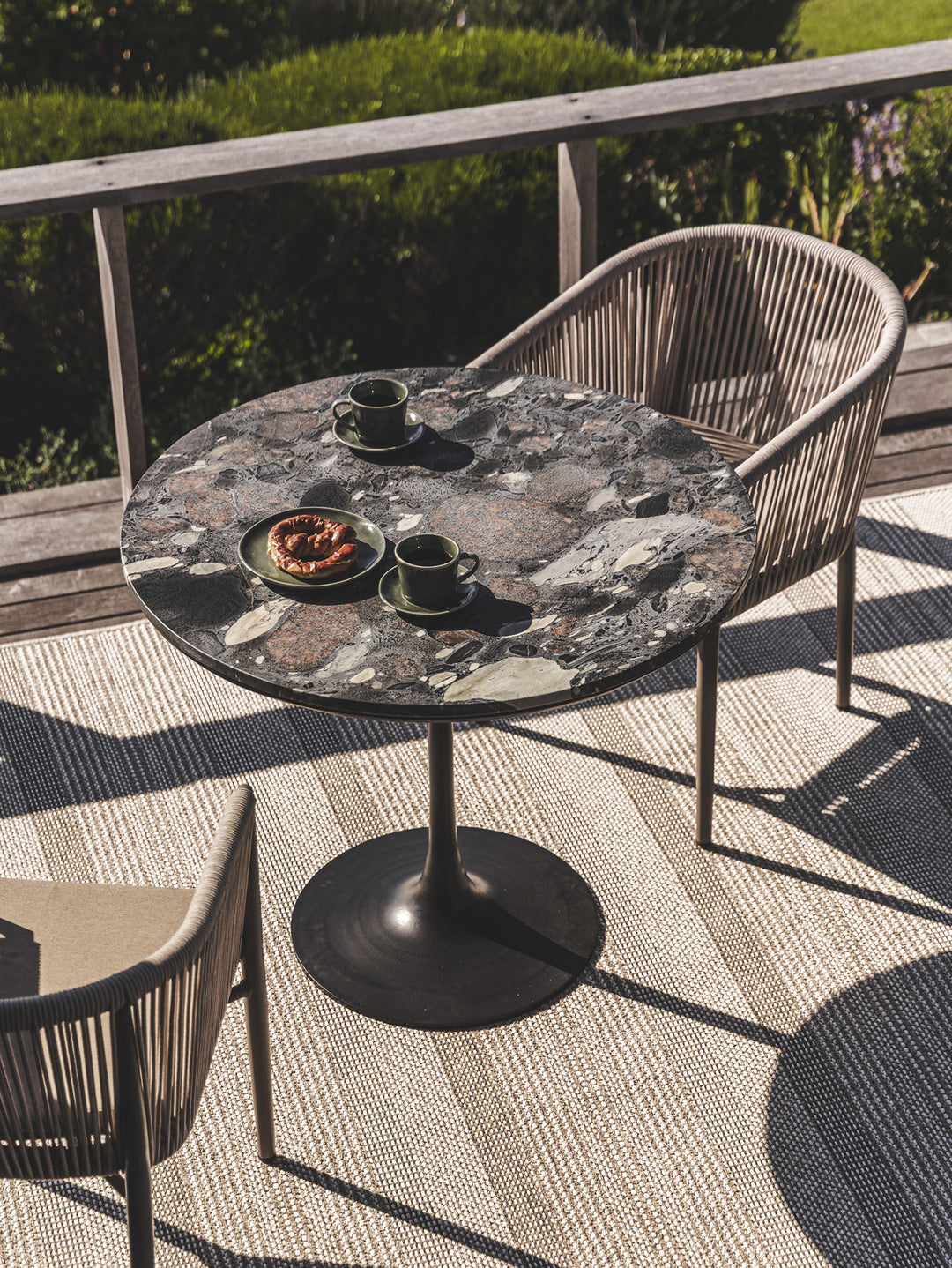 Pebble Cove Bistro Table in Earth