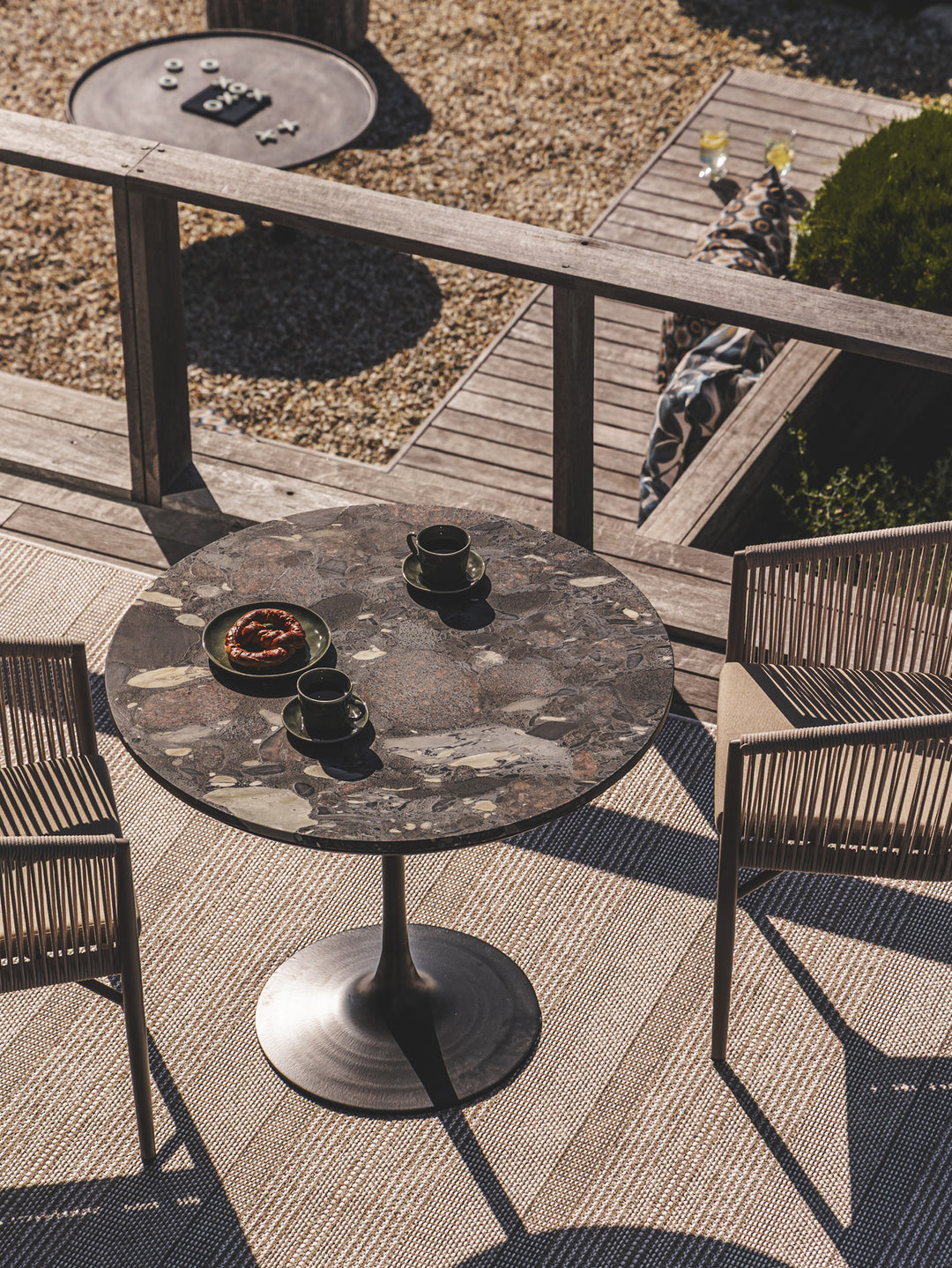 Pebble Cove Bistro Table in Earth
