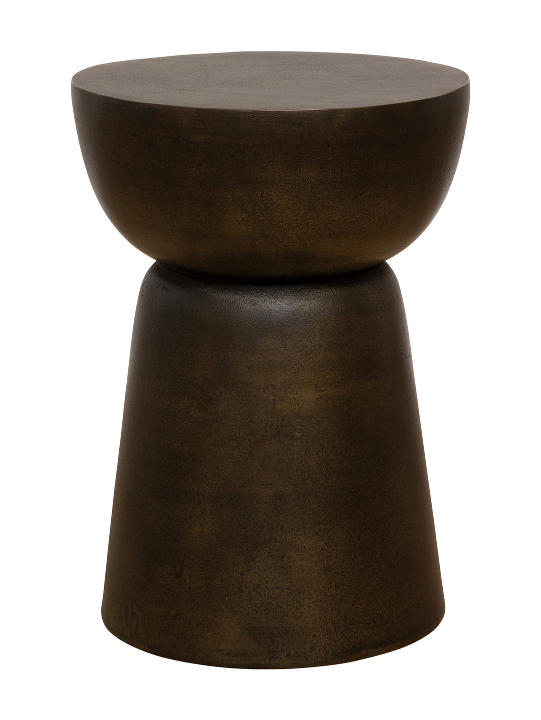 Pendulum Side Table in Brass Bell
