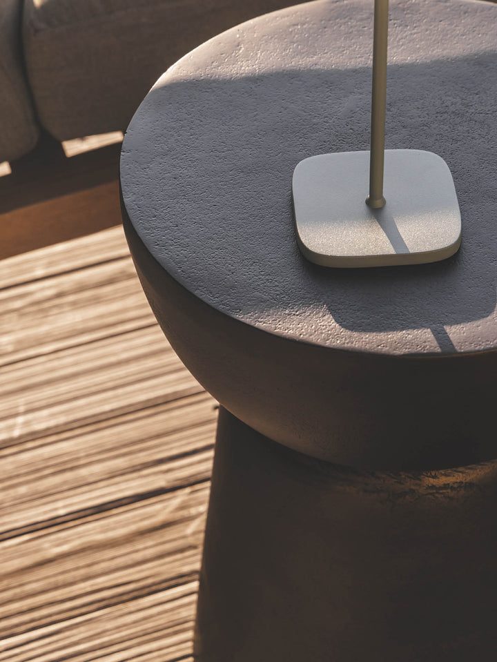 Pendulum Side Table in Brass Bell