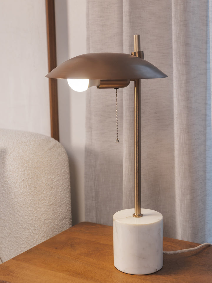 Peru Marble Desk Lamp