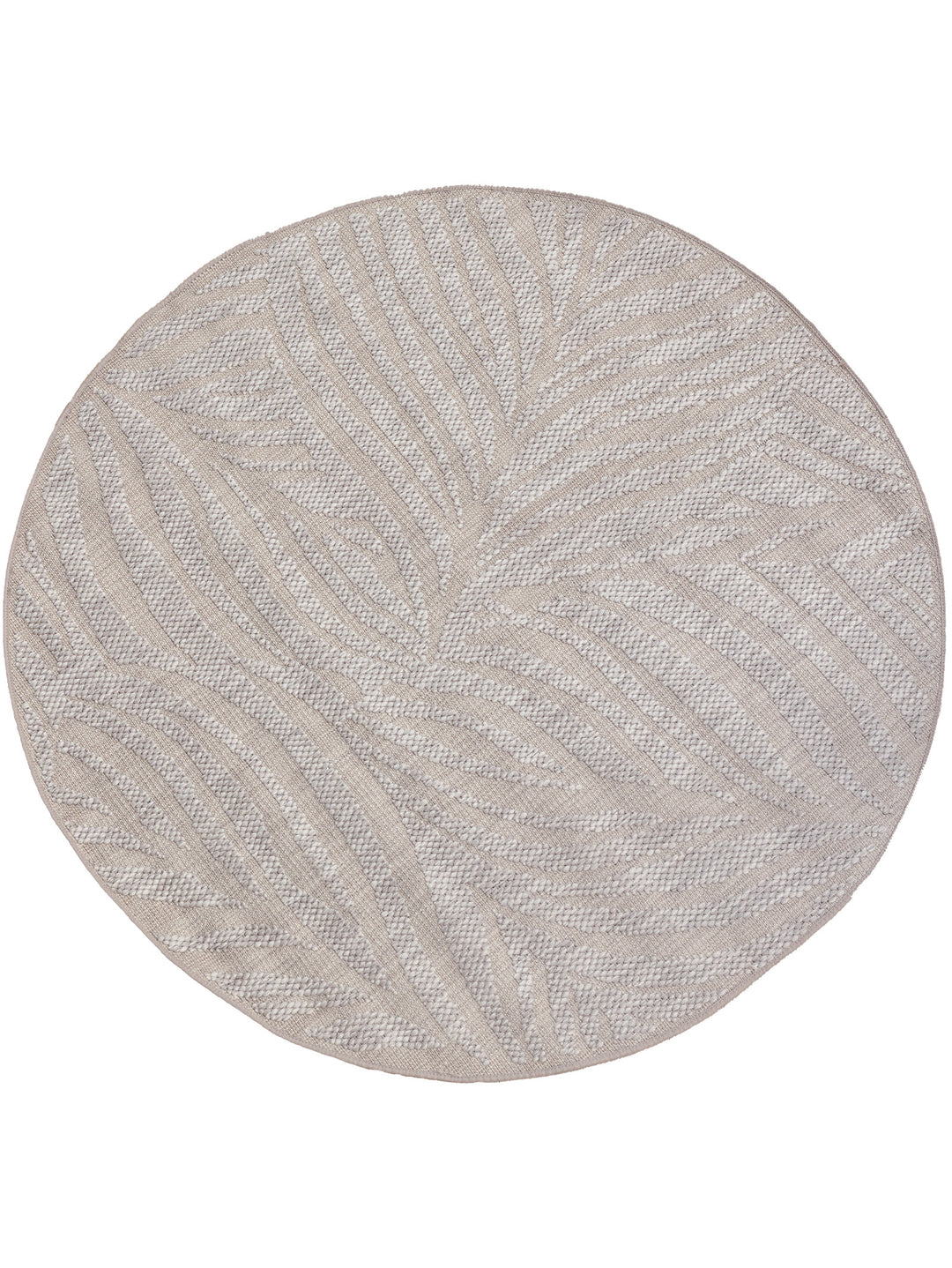 Pindo Round Rug in Pebble