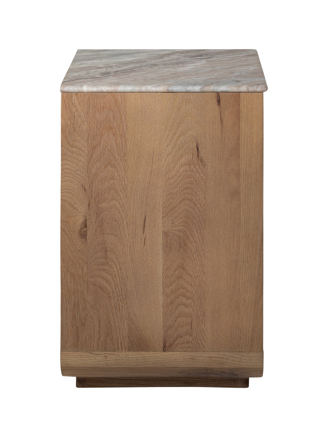 Portland Marble Nightstand in Cumin
