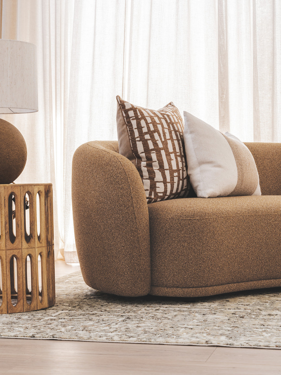 Prague Sofa 3-Seater in Comet Tiger