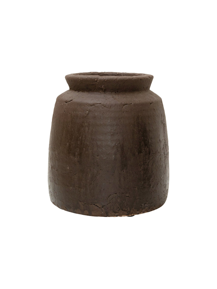 Prince Vase in Dark Earth