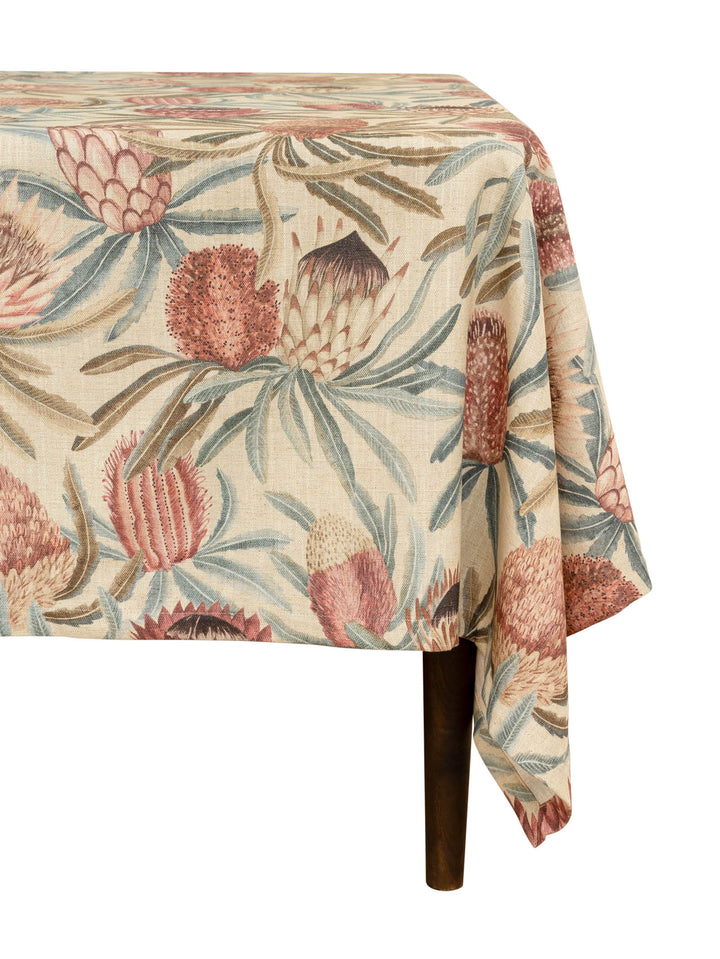 Protea King Tablecloth in Berg Wind