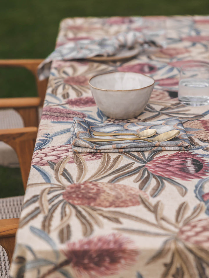 Protea King Tablecloth in Berg Wind