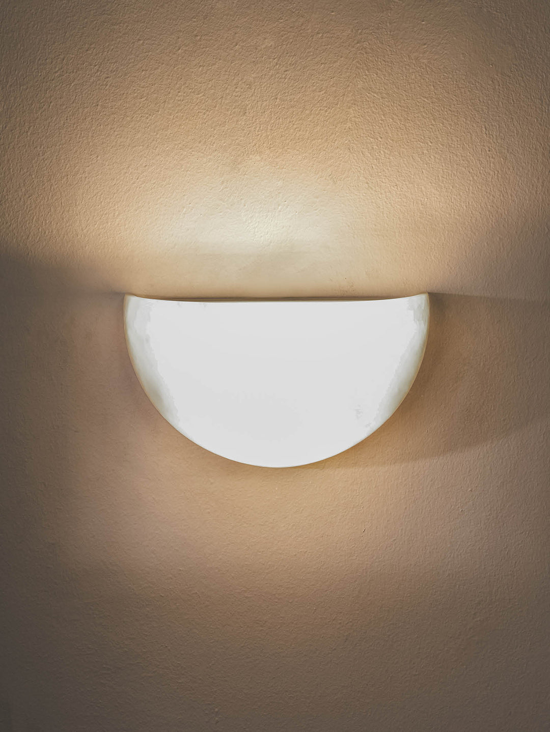 Quarter Moon Wall Light in Glow