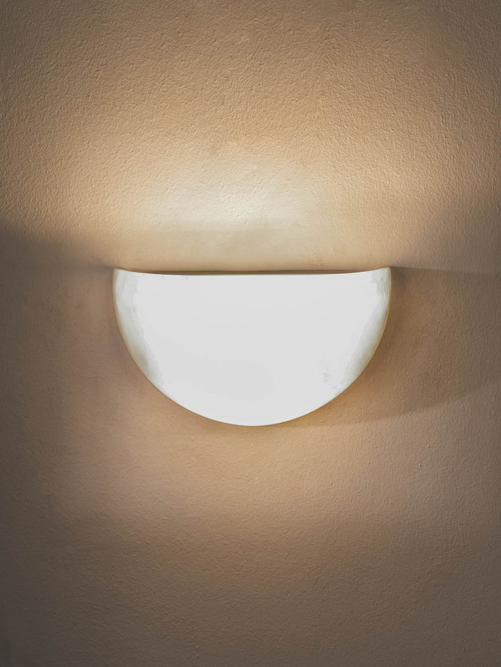 Quarter Moon Wall Light in Glow