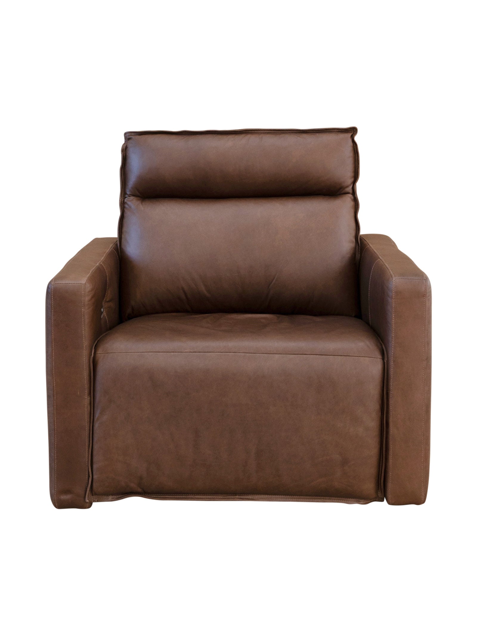 Relax Form LEATHERTEX TREVISO② Ralph Leather Incliner Chair - Hertex Haus - Hertex Haus