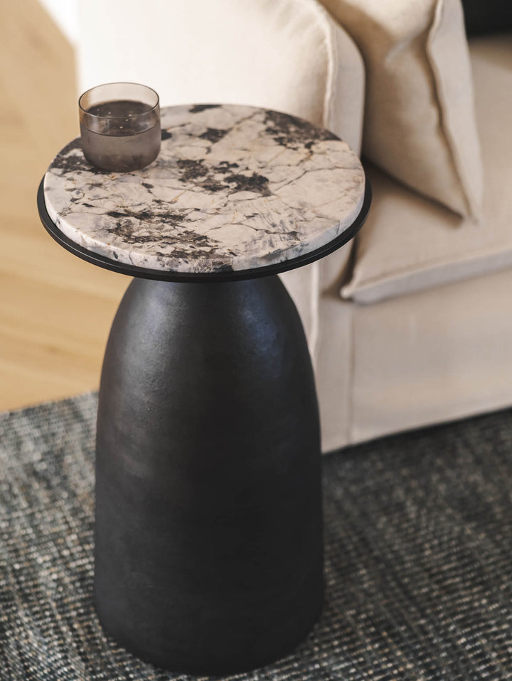 Ravenscroft Marble Side Table