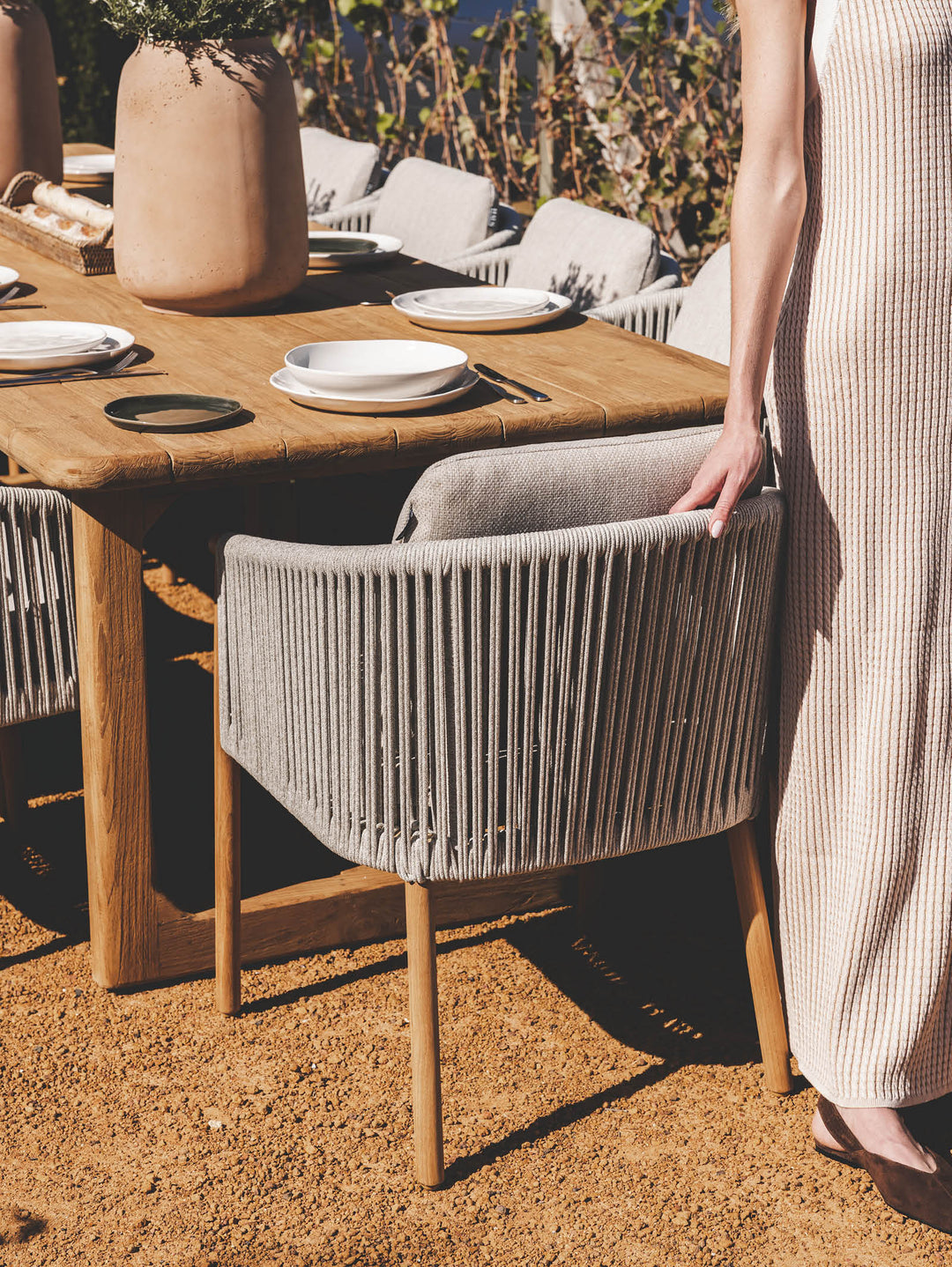 Rebecca Teak Dining Chair