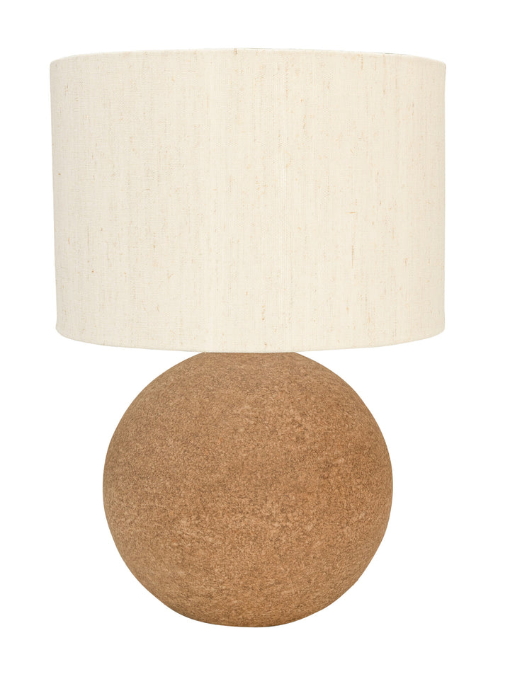 Reimagined Table Lamp in Bark