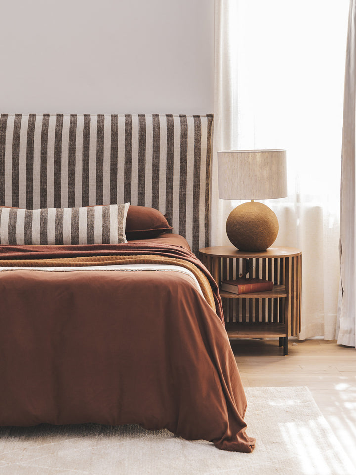 Reimagined Table Lamp in Bark