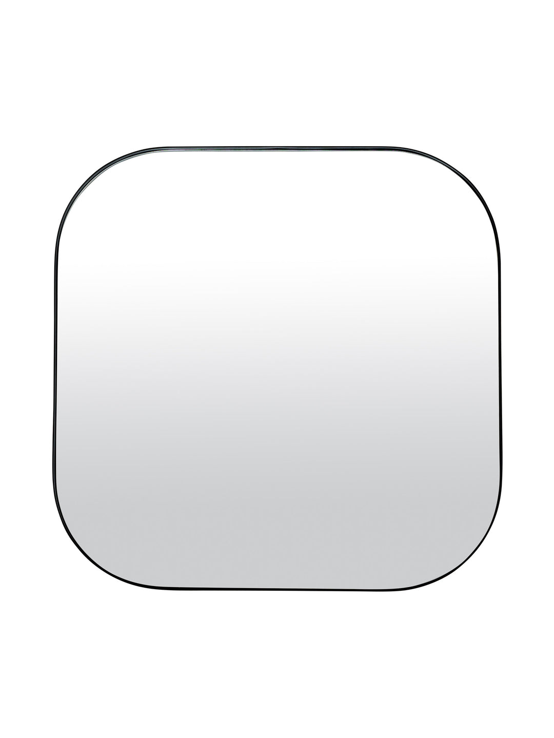 Resia Mirror L in Matte Black