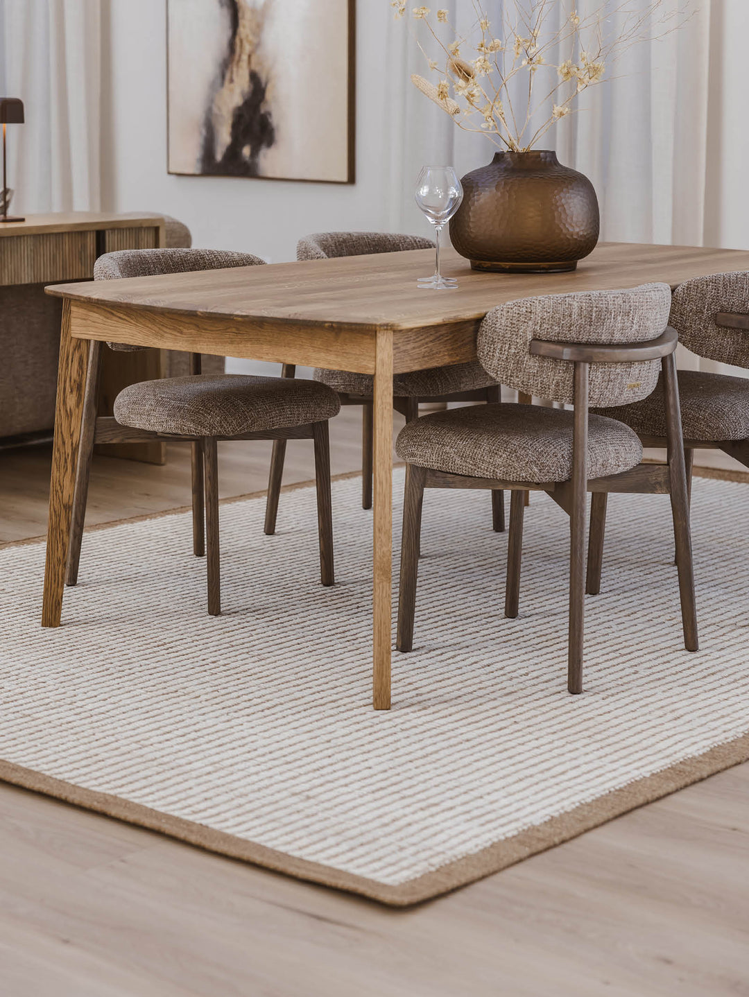 Ridge Rug in Moss