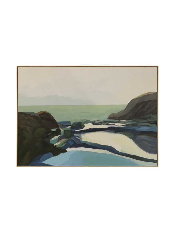 Rockpool Wall Art in Tide
