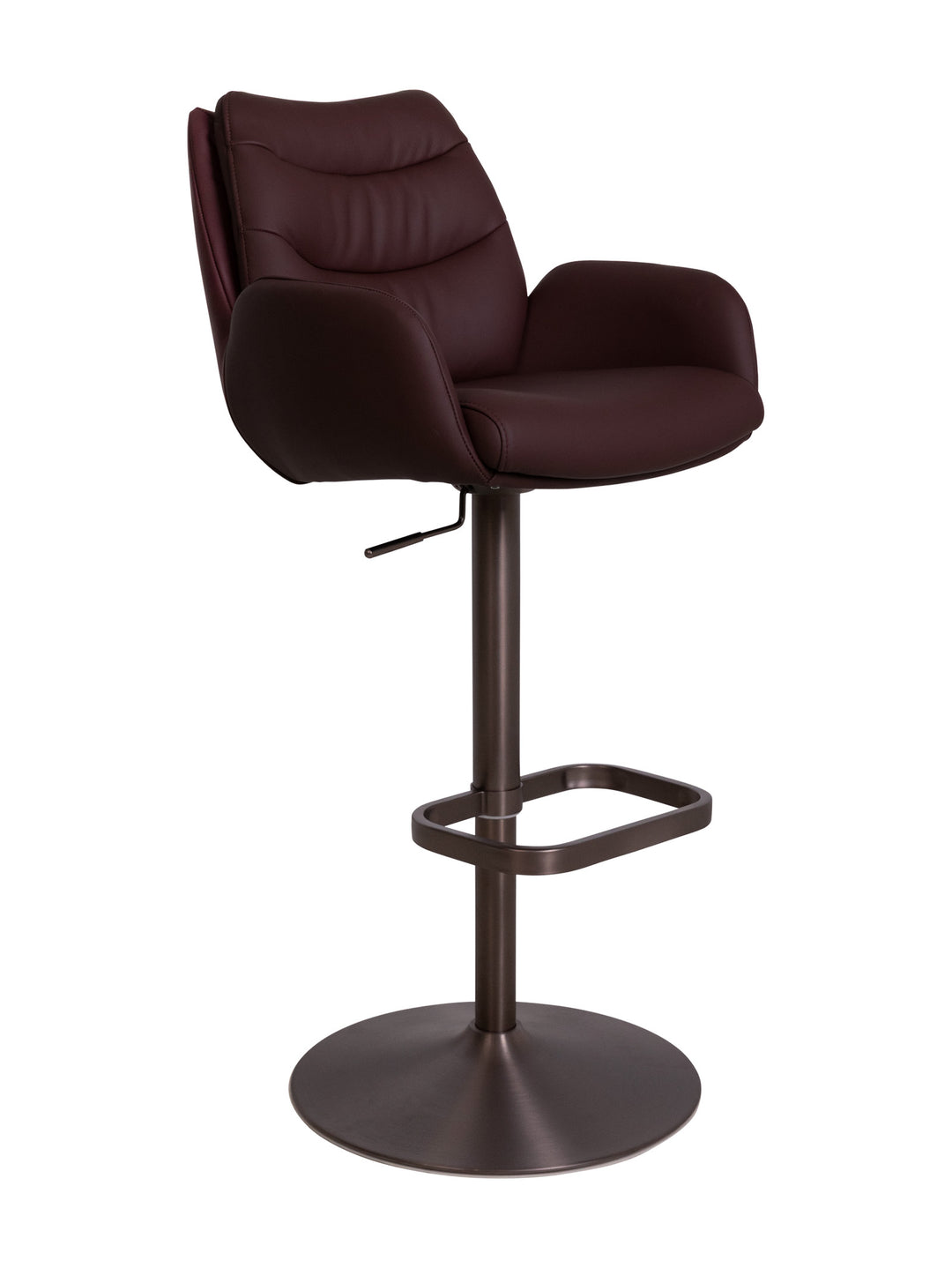 Romeo Leather Adjustable Counter Chair