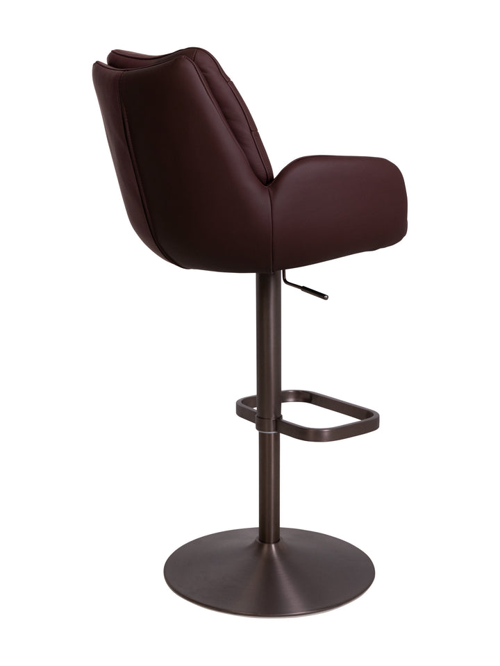 Romeo Leather Adjustable Counter Chair
