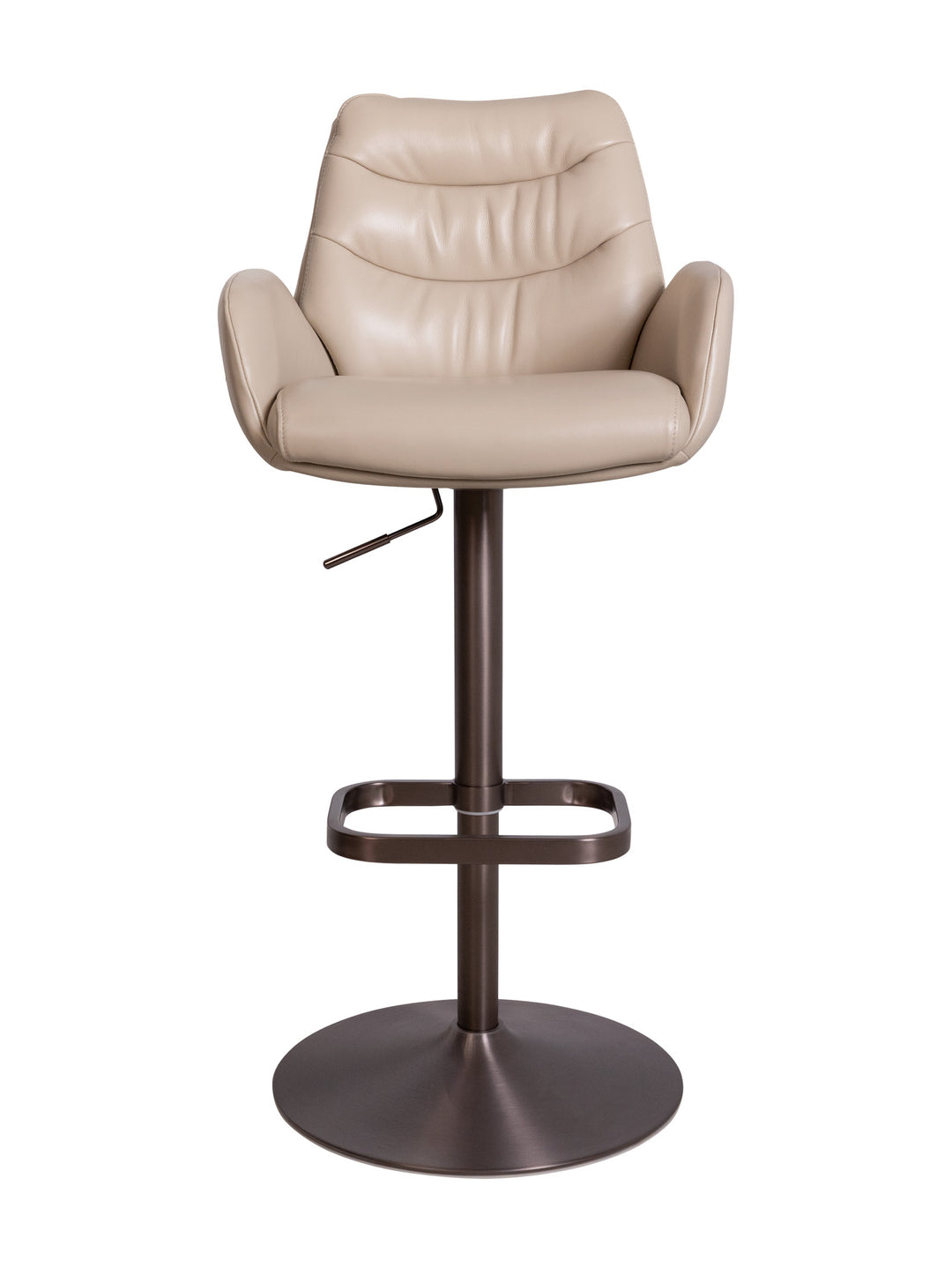 Romeo Leather Adjustable Counter Chair