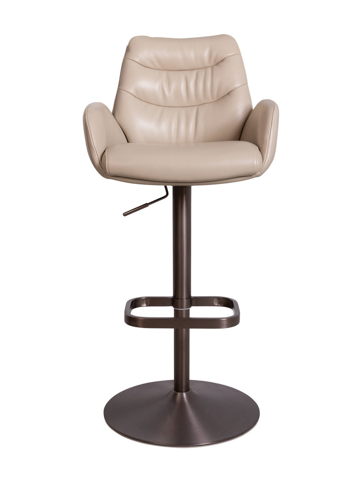 Romeo Leather Adjustable Counter Chair