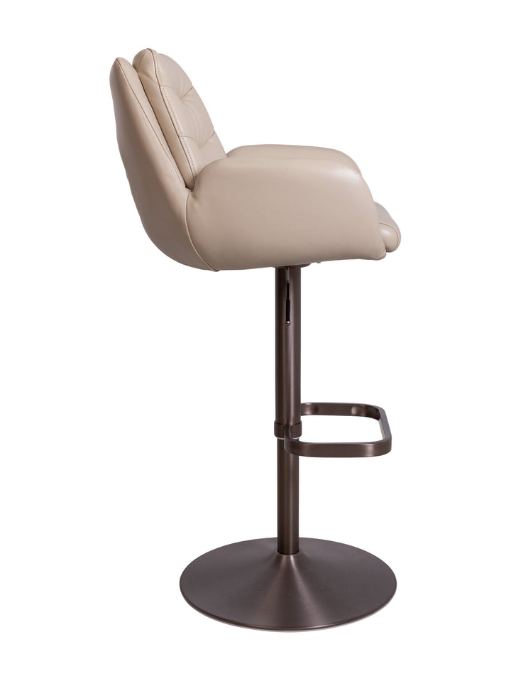 Romeo Leather Adjustable Counter Chair