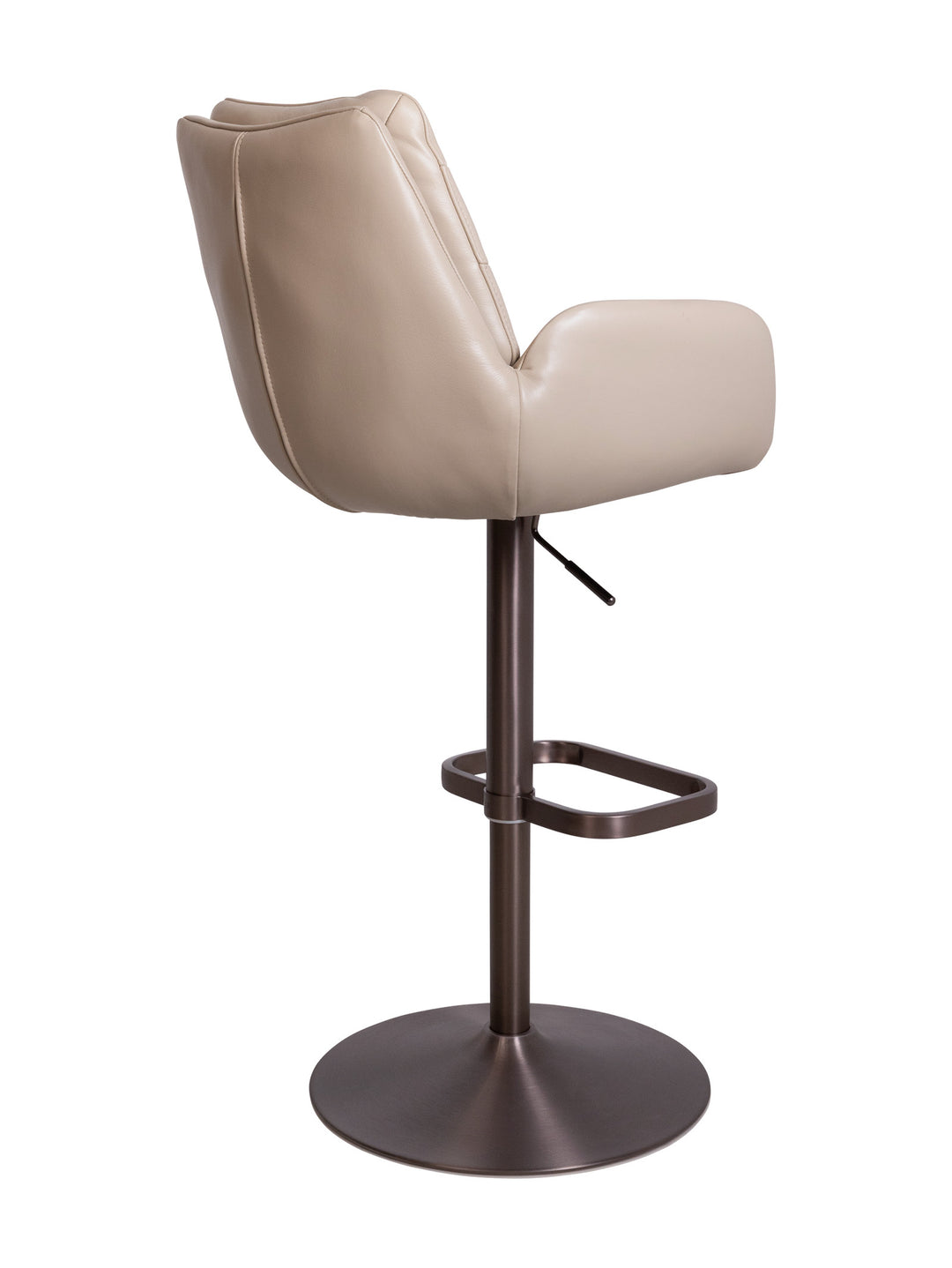 Romeo Leather Adjustable Counter Chair