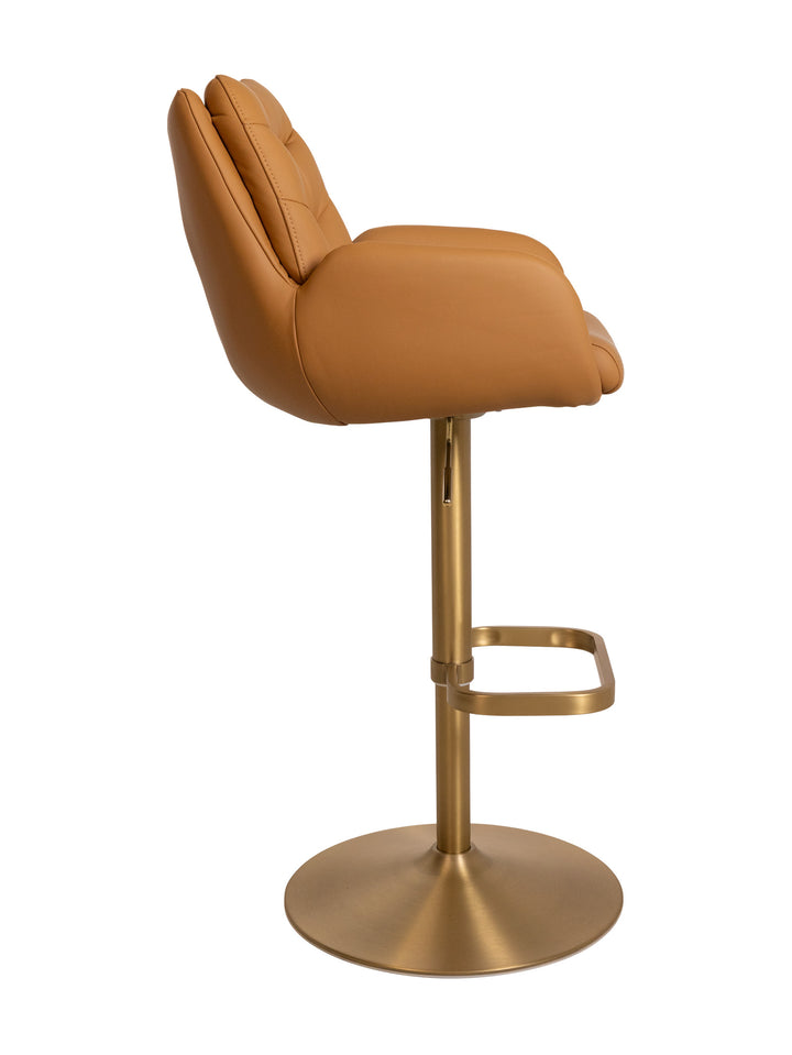 Romeo Leather Adjustable Counter Chair