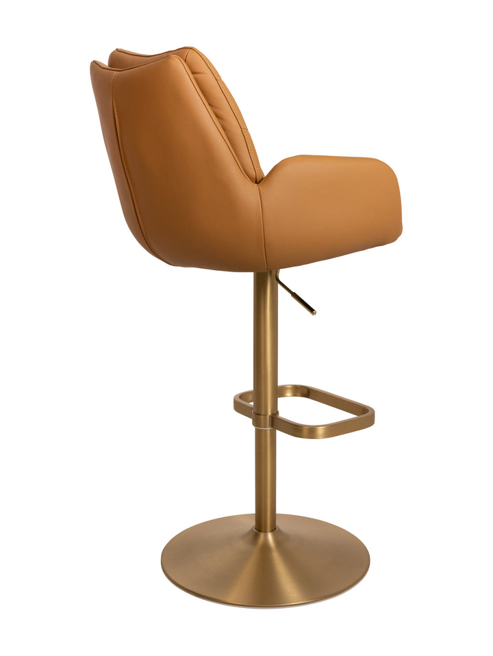 Romeo Leather Adjustable Counter Chair