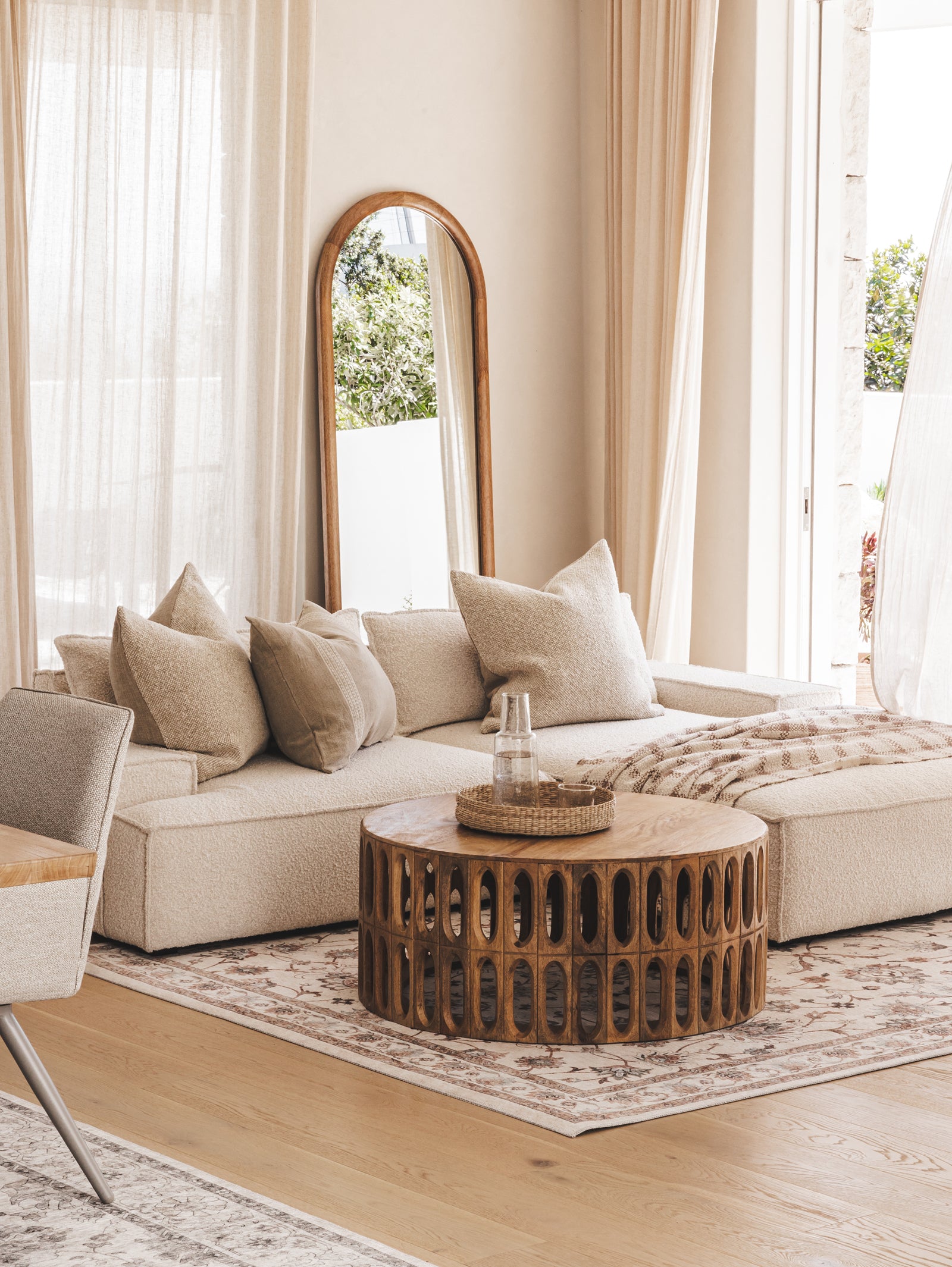 halp0216☆mooi パソッティ　coffee Table Rosette Coffee Table - Hertex Haus - Hertex Haus