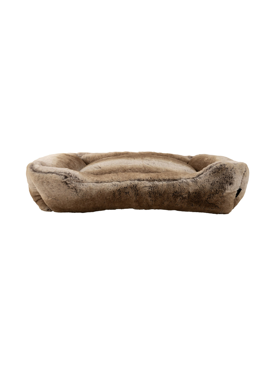 Rover Faux Fur Pet Bed in Coco