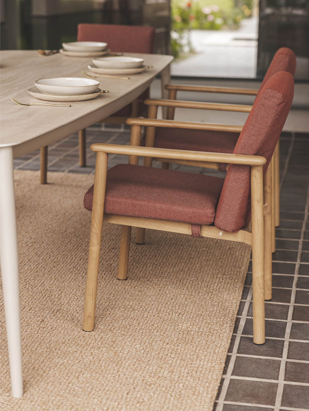 Rubble Rug in Clay